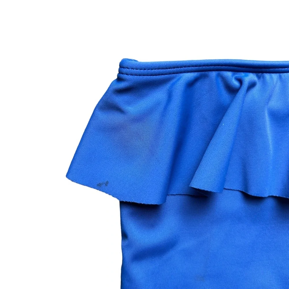 Kortni Jeane royal blue peplum style swimsuit bottoms size 4/5